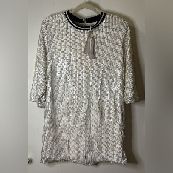 NWT- Glamorous- Sequin Embellished Dress-M - Picture 2 of 5